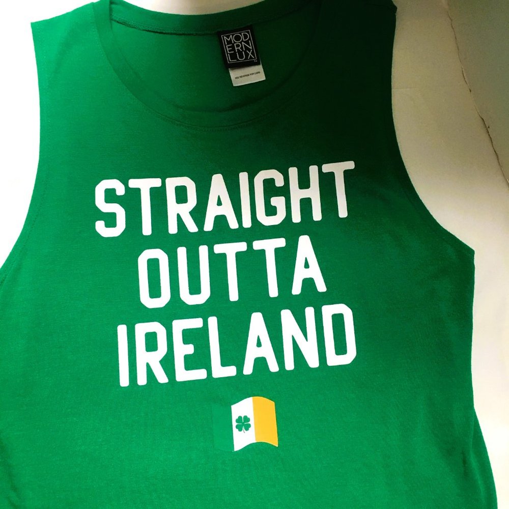 $7 or 2/$10 tshirt sale: Straight Outta Ireland Irish St. Patrick's Day tshirt